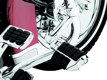 Kuryakyn Longhorn Offset Dually ISO Peg With  1-1/4in Clamp Chrome - 4575