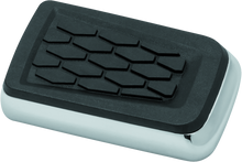 Kuryakyn Hex Brake Pedal Pad Chrome - 5916