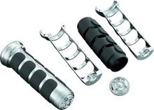 Kuryakyn ISO Grips For GL1800 With Heated Grips Chrome - 6183