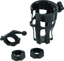 Kuryakyn Universal Reflex Drink Holder With Bar Mount Black - 6483