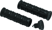 Kuryakyn Dillinger Grips 7/8in Universal Black - 6679