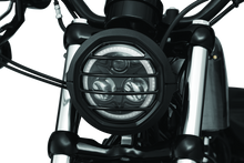 Kuryakyn Dillinger Headlight Trim 5-3/4 Black - 6688
