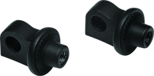 Kuryakyn Adjustable Stop Splined Peg Adapter Black - 6775