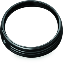 Kuryakyn 7in Headlight Trim Ring Black - 6916