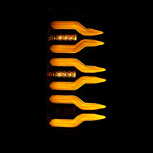 AlphaRex 07-08 Dodge Ram1500/07-09 Dodge Ram 2500+3500 Luxx-Series LED Tail Lights(Pair) Alpha Black - 641050