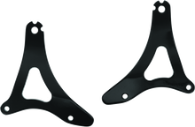 Kuryakyn Fixed Mounts Multi-Purpose Driver & Passenger Backrest 14-22 Touring Models Black - 7087