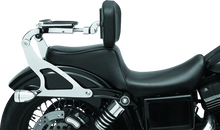 Kuryakyn Fixed Mounts Multi-Purpose Driver & Passenger Backrest 06-17 Dyna Models Chrome - 7095