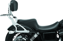Kuryakyn Fixed Mounts Multi-Purpose Driver & Passenger Backrest 06-17 Dyna Models Chrome - 7095
