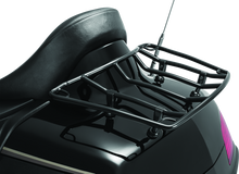 Kuryakyn Trunk Luggage Rack Adjustable Gloss Black - 7149