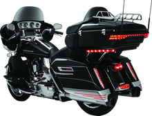 Kuryakyn Tri-Line Gauge Trim 14-Up Touring Models Chrome - 7284