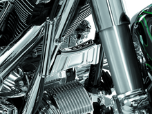 Kuryakyn Downtube Cross Brace Cover 99-13 Touring Chrome - 7774