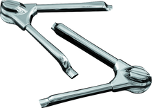 Kuryakyn Swingarm Tube Covers 08-17 Softail Models Chrome - 7815