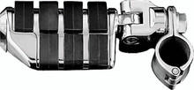 Kuryakyn Dually ISO  Pegs With 1-1/4inch Clamp Chrome (Pair) - 7992