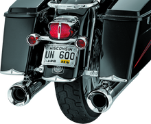 Kuryakyn Rear Fender Or Saddlebag Accent Tips Chrome (Pair) - 8640