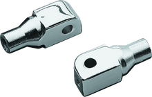 Kuryakyn Tapered Peg Adapter Honda Rear Chrome - 8802