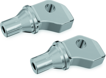 Kuryakyn Tapered Peg Adapters Scout & Octane Chrome - 8835