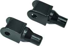 Kuryakyn Tapered Peg Adapter Honda Gloss Black - 8864