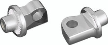 Kuryakyn Splined Male Mount Adapter Chrome - 8881