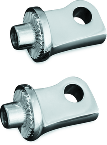 Kuryakyn Splined Peg Adapter Chrome - 8884