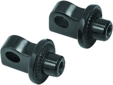Kuryakyn Splined Peg Adapter Harley-Davidson Male Mount Black - 8888