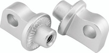 Kuryakyn Splined Peg Adapter Silver - 8899