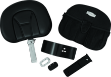 Kuryakyn Plug-N-Go Driver Backrest With Pouch - 8931