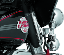 Kuryakyn Custom Teardrop Tie-Down Brackets 83-13 Touring Chrome - 928
