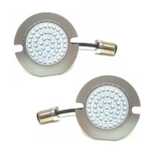 Letric Lighting Flat Swtchbk Frnt 1157 Wt/Ab - LLC-FLI-7WAS