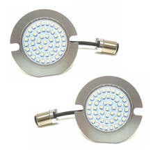 Letric Lighting Flat Swtchbk Frnt 1157 Wt/Ab - LLC-FLI-7WAS