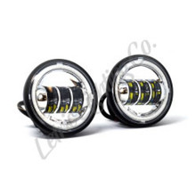 Letric Lighting 4.5in Chrome Full-Halo Indian - LLC-ILPL-CH