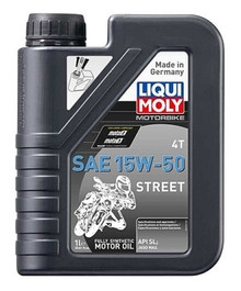 LIQUI MOLY 1L Motorbike 4T SAE 15W50 Street - 20058