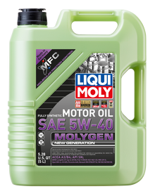 LIQUI MOLY 5L Molygen New Generation Motor Oil SAE 5W40 - 20232