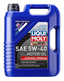 LIQUI MOLY 5L Synthoil Premium Motor Oil SAE 5W40 - 2041