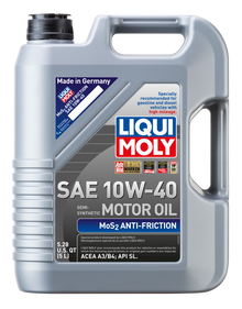 LIQUI MOLY 5L MoS2 Anti-Friction Motor Oil 10W40 - 2043