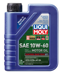 LIQUI MOLY 1L Synthoil Race Tech GT1 Motor Oil SAE 10W60 - 2068