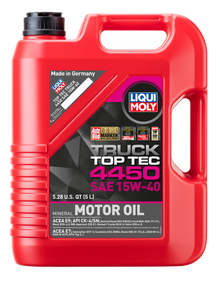 LIQUI MOLY 5L Top Tec Truck 4450 Motor Oil SAE 15W40 - 22038