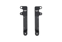 LP Aventure 18-19 Subaru Crosstrek Hood Light Brackets - Powder Coated (Pair) - FLP-CTA-18-HBL-B+OPC