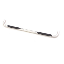Lund 04-08 Ford F-150 SuperCrew (Excl. 04 Heritage) 3in. Round Bent SS Nerf Bars - Polished - 22680437