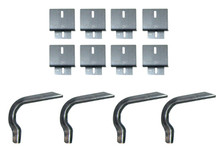 Lund 97-09 Ford Expedition EZ Running Board Mounting Bracket Kit - Brite - 300026