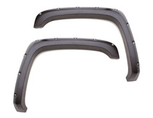 Lund 15-17 Chevy Silverado 2500 RX-Rivet Style Textured Elite Series Fender Flares - Black (4 Pc.) - RX111T