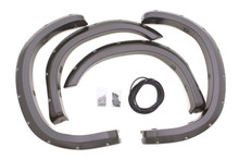 Lund 07-13 Toyota Tundra RX-Rivet Style Textured Elite Series Fender Flares - Black (4 Pc.) - RX602T