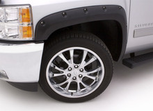 Lund 14-17 Toyota Tundra RX-Rivet Style Textured Elite Series Fender Flares - Black (4 Pc.) - RX607T