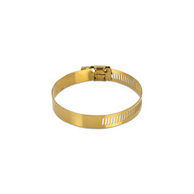Mishimoto High-Torque Worm Gear Clamp 0.83in.-1.73in. (21mm-44mm) - Pack of 10 - Gold - MMCLAMP-WG-44HTGD