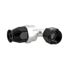 Mishimoto Aluminum PTFE -6AN 90 Degree Fitting Black - MMFT-SW-06P-90