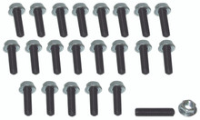 Moroso Honda/Acura/Mazda Rotary/Dodge Neon/Toyota MR2 Oil Pan Stud Kit - 6mm - Steel - Set of 22 - 38366