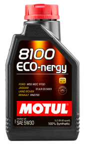 Motul 1L Synthetic Engine Oil 8100 5W30 ECO-NERGY - Ford 913C - 102782