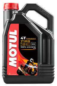 Motul 4L 7100 Synthetic Motor Oil 5W40 4T - 104087