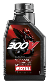 Motul 1L Synthetic-ester Oil 300V Factory Line Road Racing 10W40 - 104118