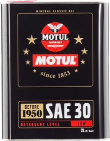 Motul Classic SAE 30 Oil - 6x2L - 104509