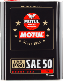 Motul Classic SAE 50 Oil - 2L - 104510
